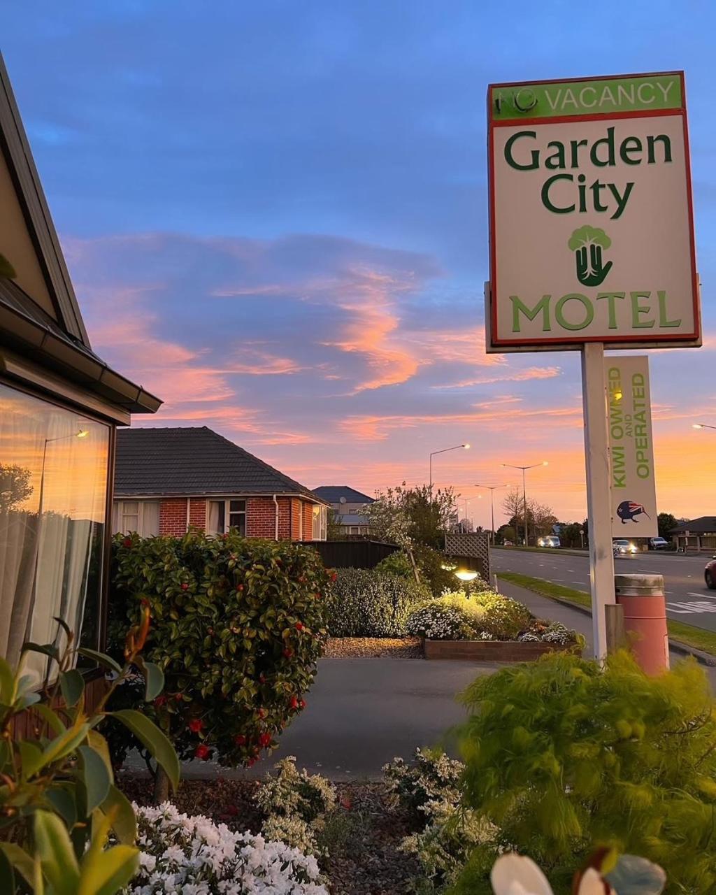 Garden City Motel Christchurch Eksteriør bilde